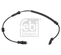 ABS wheel speed sensor Rear Axle Left 172458 FEBI BILSTEIN for RENAULT LAGUNA II