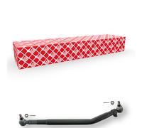 febi bilstein 17259 Drag Link with castle nuts and cotter pins, from steering gear to 1st front axle, pack of one
