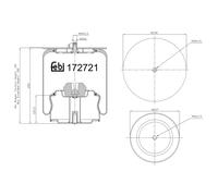 FEBI BILSTEIN 172721 Boot, air suspension
