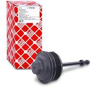Febi Bilstein 173133 - Oil Filter Housing Cap, Black