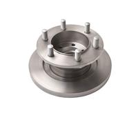 CV Brake Disc Single Solid fits IVECO DAILY Mk2 2.5D Front 89 to 98 001908772