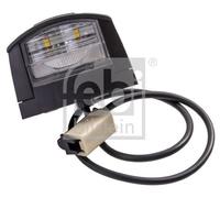 FEBI BILSTEIN Licence Number Plate Light Lamp 53mm Width Fits SCHMITZ CARGOBULL