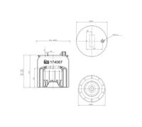 FEBI BILSTEIN 174067 Boot, air suspension