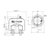 FEBI BILSTEIN 174299 Boot, air suspension