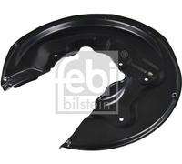 Brake disc cover Rear Axle Left 175573 FEBI BILSTEIN for VW SEAT SKODA AUDI