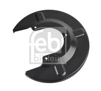 Febi Brake Disc Splash Guard Rear Axle Right fits VW Transporter 7D1 615 611