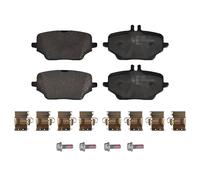 febi bilstein 176866 Brake Pad Set with fastening material, 1 unit