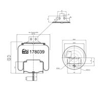 FEBI BILSTEIN 178039 Boot, air suspension
