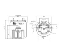 FEBI BILSTEIN 179293 Boot, air suspension