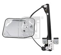 Window regulator Left Front Electric 180249 FEBI BILSTEIN for SKODA FABIA II