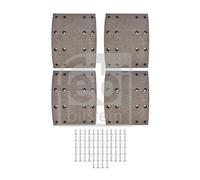 FEBI BILSTEIN 181228 Drum Brake Lining Front Rear 178mm Width Fits SCANIA