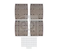 FEBI Bilstein Brake Lining 181228 – Drum Brake 178mm Front/Rear for SCANIA