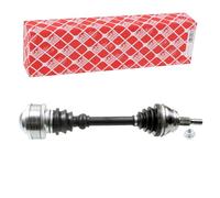 febi bilstein 181250 Drive Shaft, Pack of 1 | Compatible with: Audi A3, TT, Seat Leon, Toledo II, Skoda Octavia I Combi, VW Bora I, Bora Variant, Golf IV, Golf IV Van