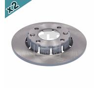 FEBI BILSTEIN 181531 Brake Disc Rear Fits Citroen C4 DS Opel Peugeot Vauxhall