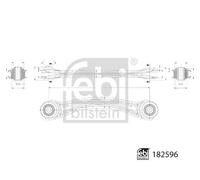 FEBI BILSTEIN 182596 Suspension arm