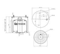 FEBI BILSTEIN 183438 Boot, air suspension