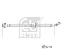 FEBI BILSTEIN 183698 Brake hose
