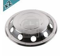 FEBI BILSTEIN 184112 Wheels Cover Sheet Steel Hub Cap Trucks Universal Durable