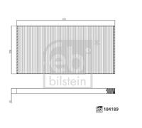 FEBI BILSTEIN 184189 Pollen filter