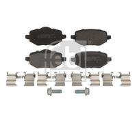 FEBI BILSTEIN 184234 Brake Pad Set Rear Fits Citroen C4 DS Opel Peugeot 208