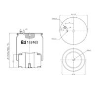 FEBI BILSTEIN 184254 Boot, air suspension