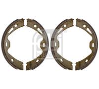 FEBI BILSTEIN 184553 Parking Brake Shoe Set Rear 180mm Outer Ø Fits Porsche
