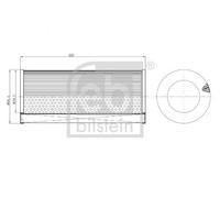 FEBI BILSTEIN 186038 Oil filter