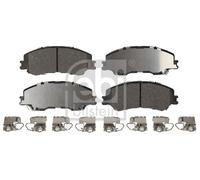Disc Brake Brake Pad Set Front Fits Isuzu D-Max 3 FEBI BILSTEIN 186397