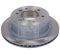 FEBI BILSTEIN 186465 2x Brake Discs Vented Rear Fits Mitsubishi Shogun Sport MK3