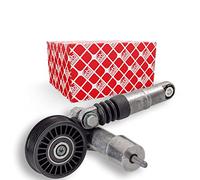 febi bilstein 18660 Tensioner Assembly with vibration damper, for auxiliary belt, pack of one