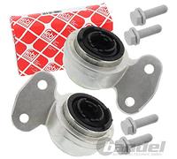 febi bilstein 18686 Control Arm Bushing Kit with bracket, pack of one | Compatible with: BMW 3, 3 Cabriolet, 3 Compact, 3 Coupe, 3 Touring, Z4 Coupe, Z4 Roadster