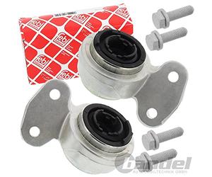 febi bilstein 18686 Control Arm Bushing Kit with bracket, pack of one | Compatible with: BMW 3, 3 Cabriolet, 3 Compact, 3 Coupe, 3 Touring, Z4 Coupe, Z4 Roadster