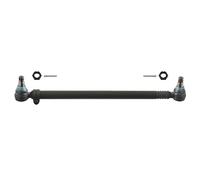 febi bilstein 18729 Drag Link with castle nuts and cotter pins, pack of one