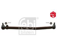 febi bilstein 18943 Drag Link with castle nuts and cotter pins, from steering gear to 1st front axle, pack of one