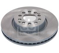 FEBI BILSTEIN 192744 2x Front Brake Discs Braking System Fits MG MG ZS