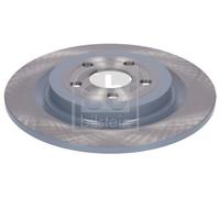 FEBI BILSTEIN 192877 2x Rear Brake Discs Braking System For Ford Mustang Mach-E
