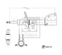 febi bilstein 193113 Shock Absorber