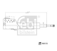 FEBI BILSTEIN 193115 Shock absorber