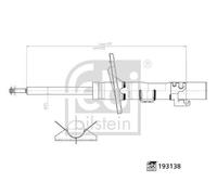 FEBI BILSTEIN 193138 Shock absorber