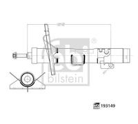 FEBI BILSTEIN 193149 Shock absorber