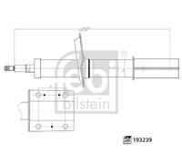FEBI BILSTEIN 193239 Shock absorber