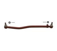 febi bilstein 19339 Drag Link with castle nuts and cotter pins, from steering gear to 1st front axle, pack of one