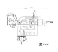 FEBI BILSTEIN 193478 Shock absorber
