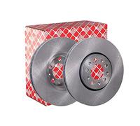 febi bilstein 19370 Brake Disc Set (2 Brake Disc) front, internally ventilated, No. of Holes 5