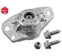 Shock absorber mount Rear Axle Left Rubber/Metal 193969 FEBI BILSTEIN for SEAT