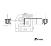 FEBI BILSTEIN 194165 Shock absorber