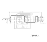 FEBI BILSTEIN 194173 Shock absorber