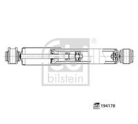 Febi Bilstein Shock Absorber 194178 Rear Left/Right, Fits Citroën, Opel, Peugeot, Toyota, Vauxhall