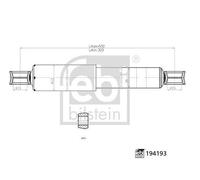 FEBI BILSTEIN 194193 Shock absorber