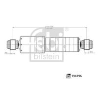 FEBI BILSTEIN 194196 Shock absorber
